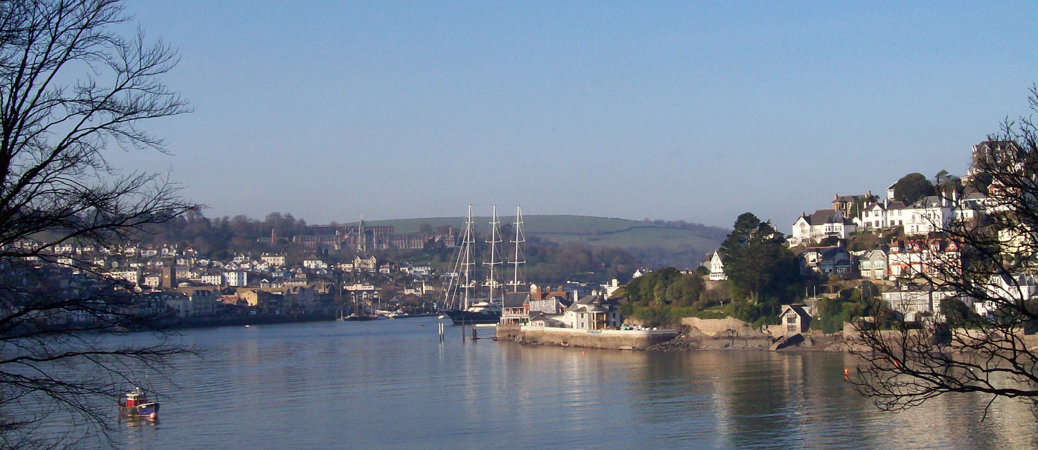 Picture looking inwards towards Dartmouth